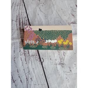 The Cat's Meow Village Brick Garden Wall Ivy and Flowers Accessory Shelf Sitter